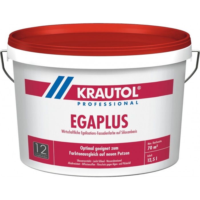 KRAUTOL EGA PLUS - Egalisations-Fassadenfarbe auf Siloxanbasis weiß