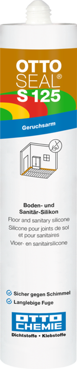 OTTOSEAL S125 Boden-u. Sanitär-Silikon 310ml