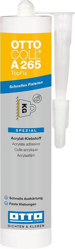 OTTOCOLL A265 Top Fix - Der Fixier-Klebstoff perlweiß 310ml