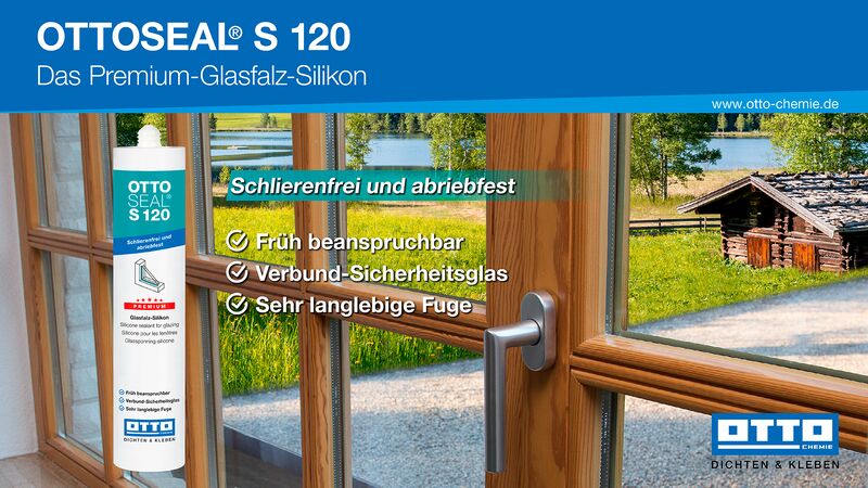 20x OTTOSEAL S120 - Das Premium-Glasfalz-Silikon 310ml