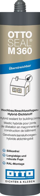 OTTOSEAL M360 - Der Hybrid-Dichtstoff für Hochbau/Anschlussfugen 310ml