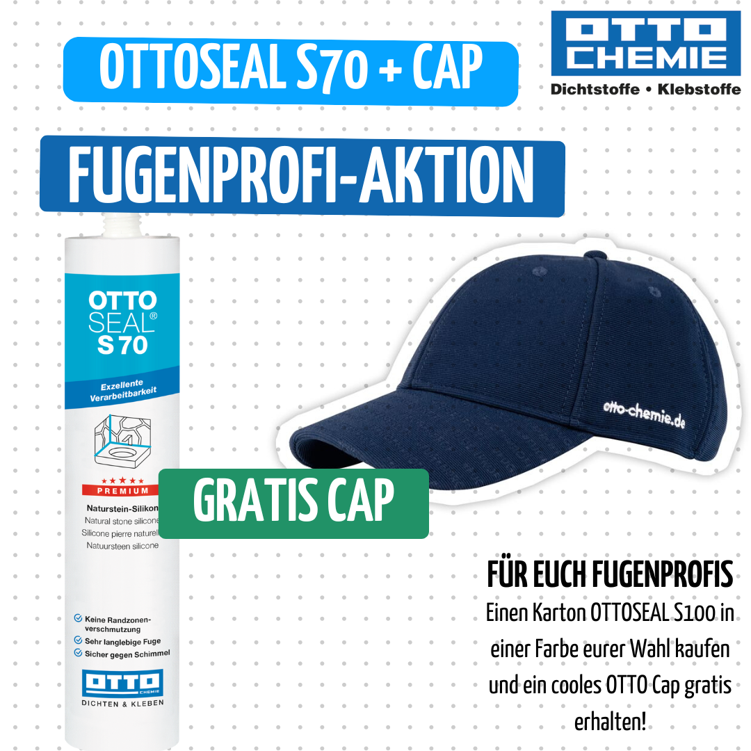 20x OTTOSEAL S70 Das Premium-Naturstein-Silicon + OTTO Cap gratis
