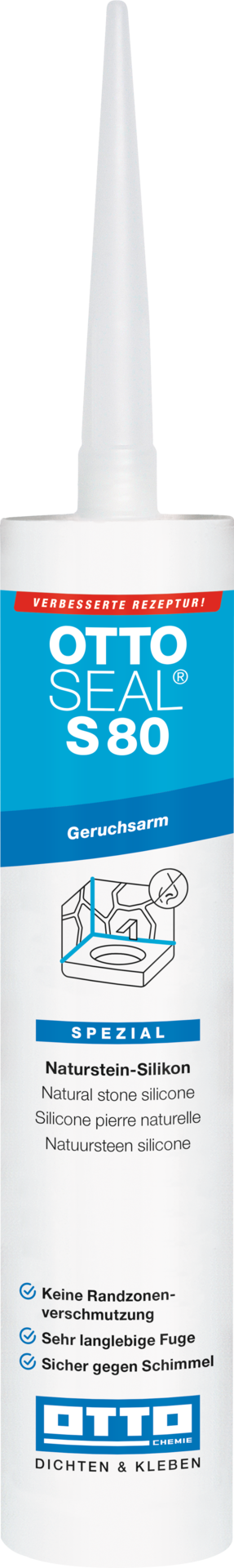 20x OTTOSEAL S80 - Das geruchsarme Naturstein Silikon 310ml