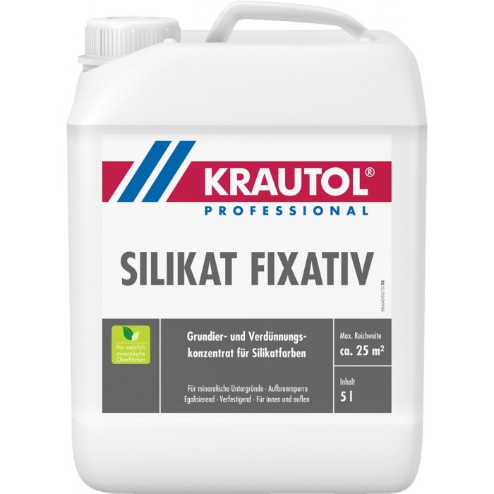 KRAUTOL SILIKAT FIXATIV 5L - Grundier- und Verdünnungskonzentrat