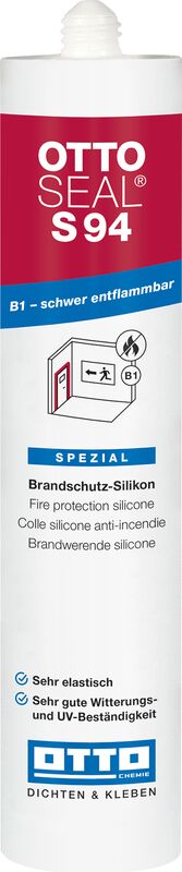 OTTOSEAL S94 - Das neutrale Brandschutz-Silikon B1 310ml