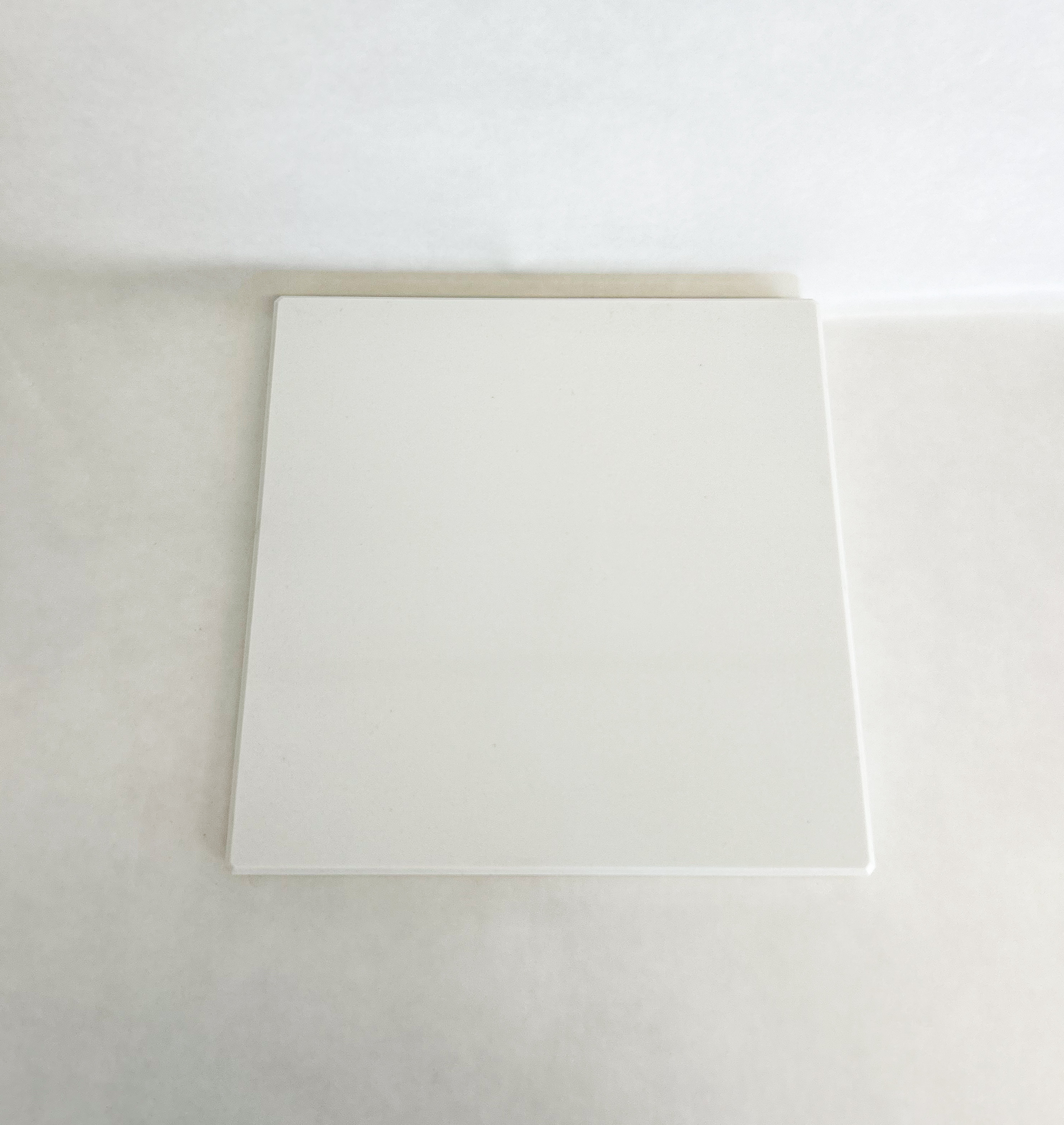 Premium White Agglo poliert 2cm Entkopplungsplatte Gerätebasis