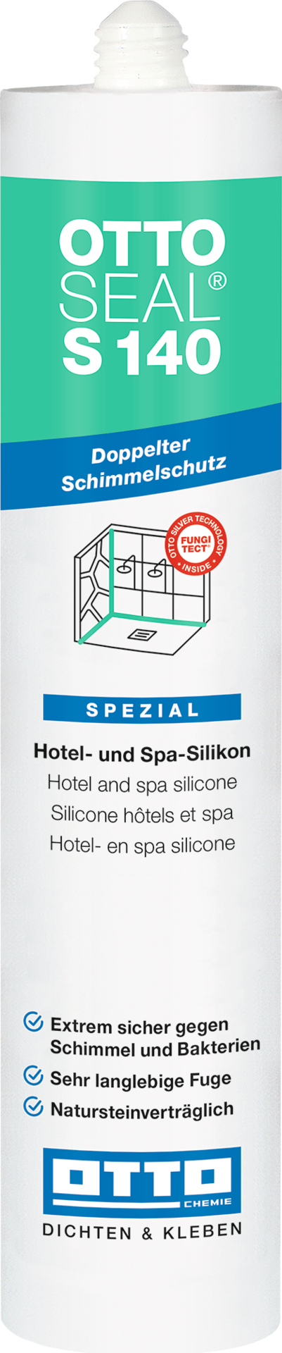 20x OTTOSEAL S140 Das Hotel- und Spa-Silicon mit doppeltem Schimmelschutz