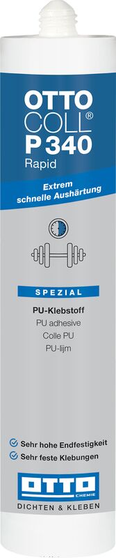 20x OTTOCOLL P340 Rapid - Der sehr schnelle PU-Klebstoff 310ml