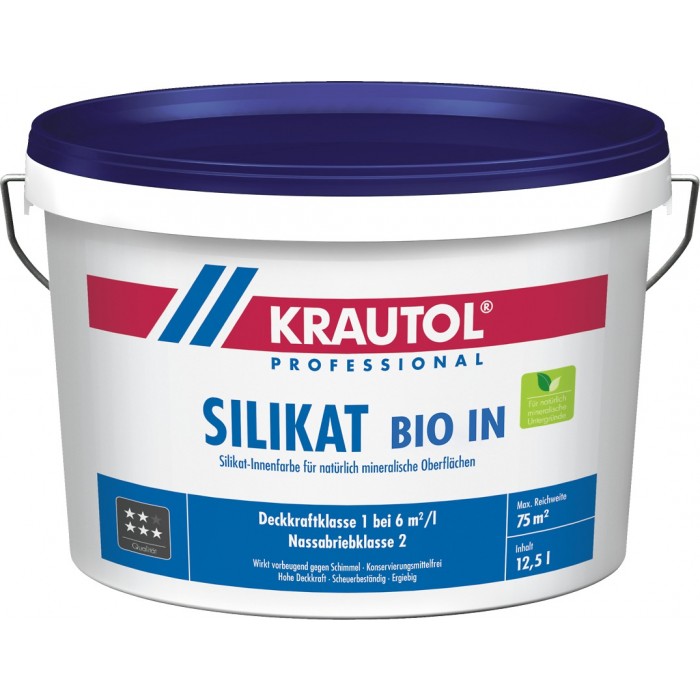 KRAUTOL SILIKAT BIO IN weiß - Innenfarbe für natürlich mineralische Oberfläche