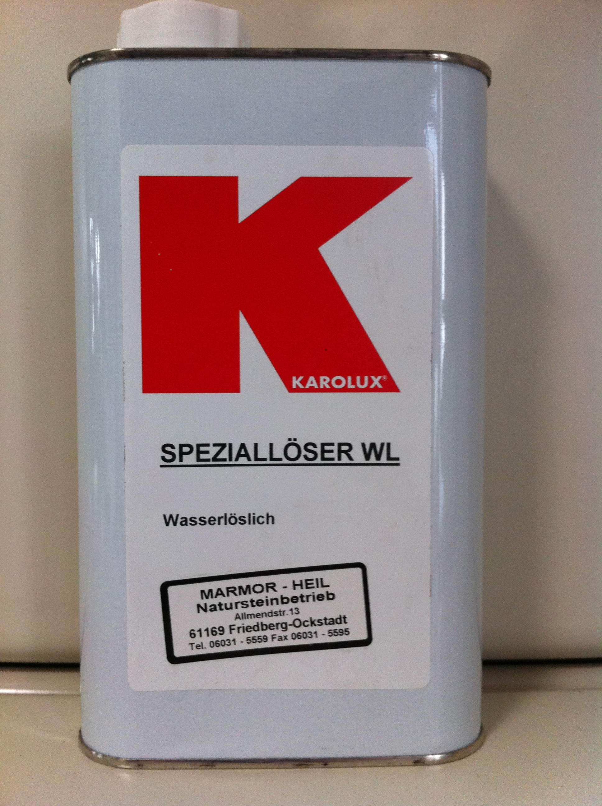 Karolux Speziallöser WL 1 Liter