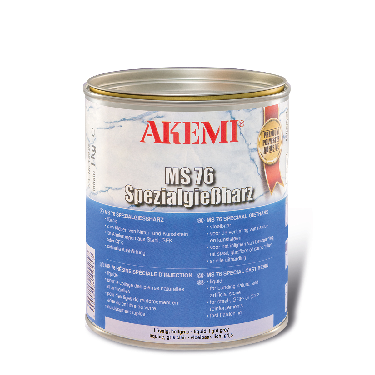 Akemi MS76 Flüssig - Spezialgießharz 1000ml 10925