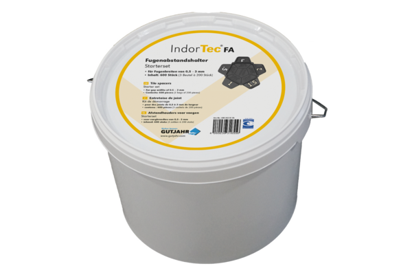 Gutjahr IndorTec® Fugenabstandshalter Set Eimer 600 Stk.