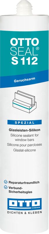 OTTOSEAL S112 - Das Glasleisten-Silikon 310ml transparent