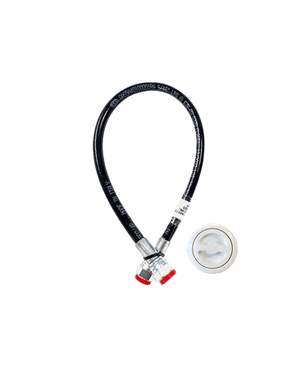 GASLOW Karosserie Befüllungsset Filler Kit Weiß 1,5m 