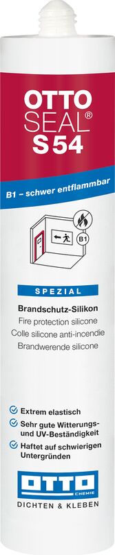 OTTOSEAL S54 - Das Brandschutz-Silikon B1 310ml
