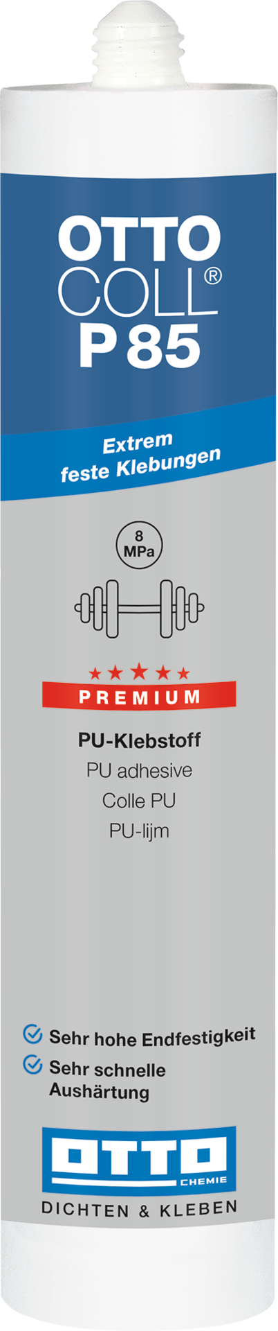 20x OTTOCOLL P85 - Der hochfeste Premium-PU-Klebstoff 310ml