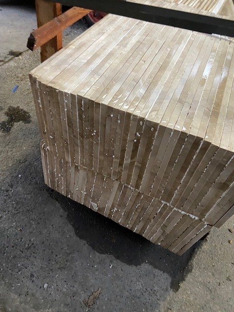 Bodenplatten Avorio (Daino, Breccia Sarda) poliert 50x25x1,5cm
