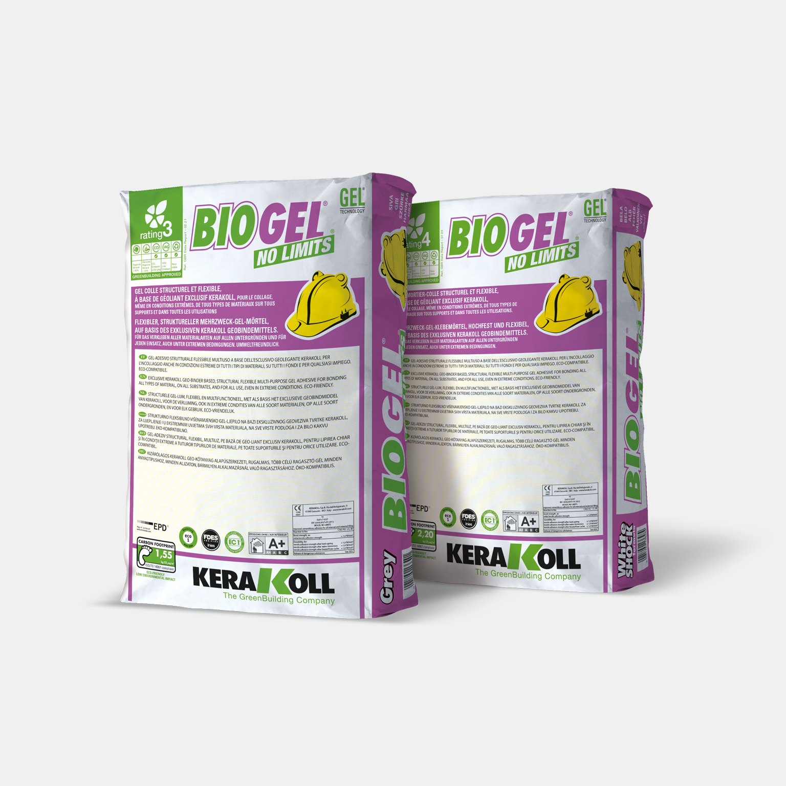 Kerakoll BioGel NoLimits Grau 25kg Kerakoll BioGel NoLimits Grau 25kg
