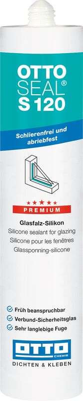 20x OTTOSEAL S120 - Das Premium-Glasfalz-Silikon 310ml