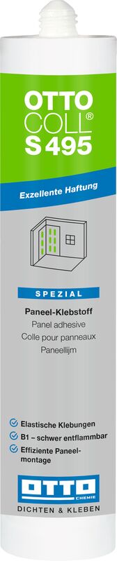 20x OTTOCOLL S495 - Der Paneel Klebstoff 310ml weiß