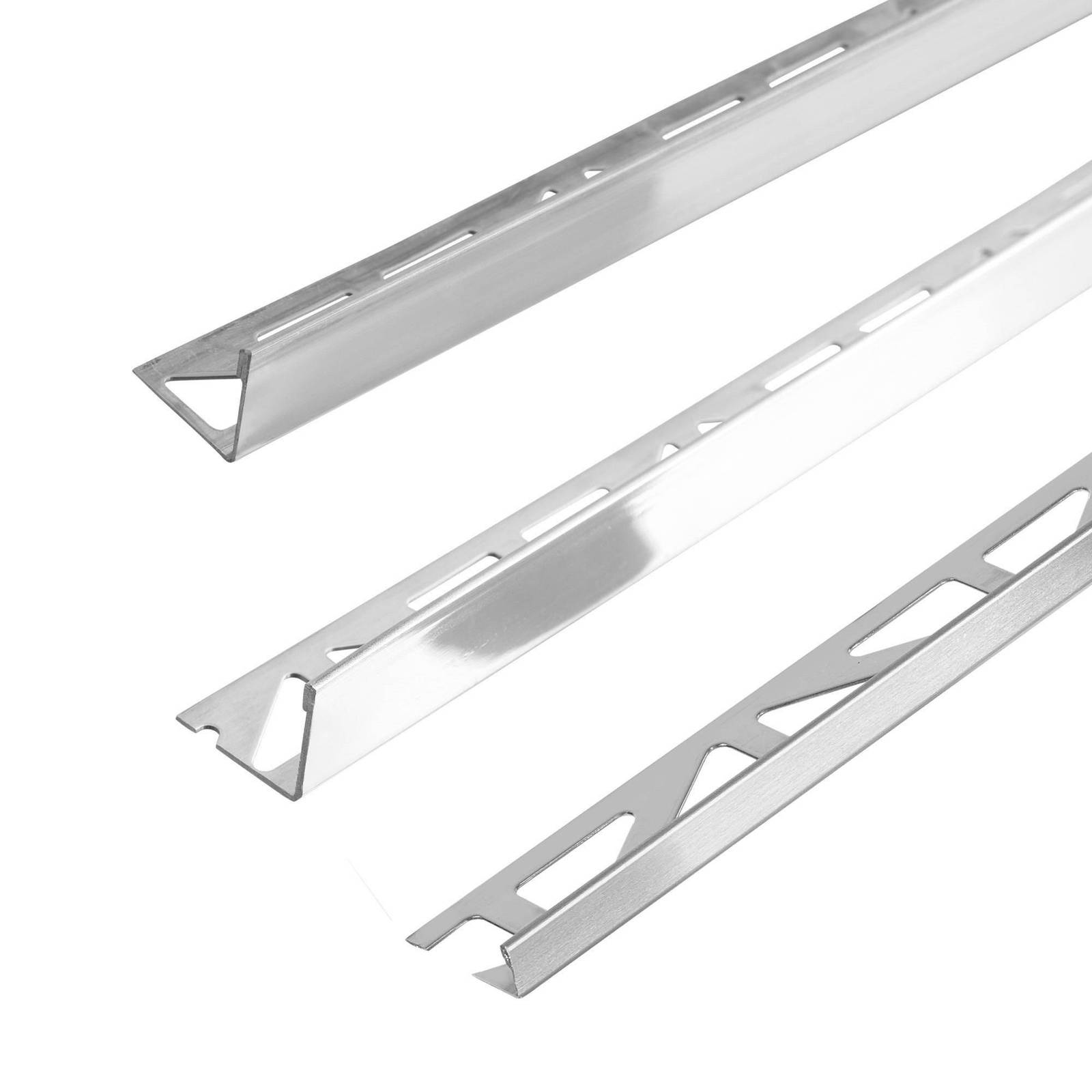 Dural Winkelprofil Durosol Edelstahl poliert 2,5m