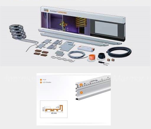 Schlüter LIPROTEC Komplett-Set LT D 90 S2